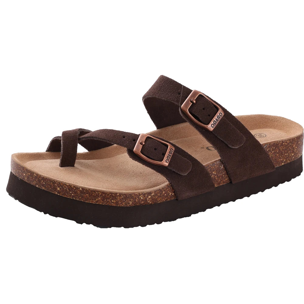 Sandalias Clásicas de Corcho para Mujer