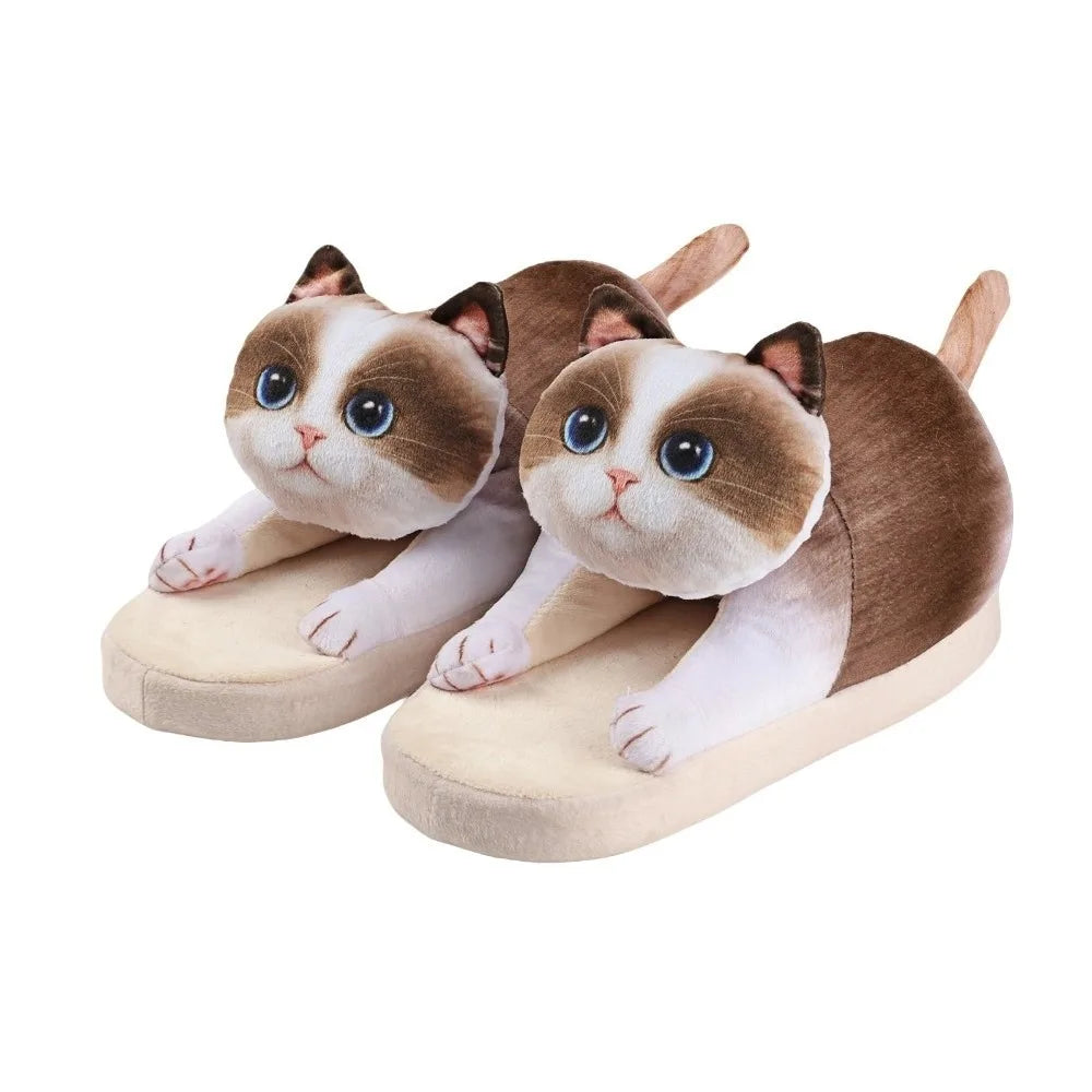 Pantuflas de gato