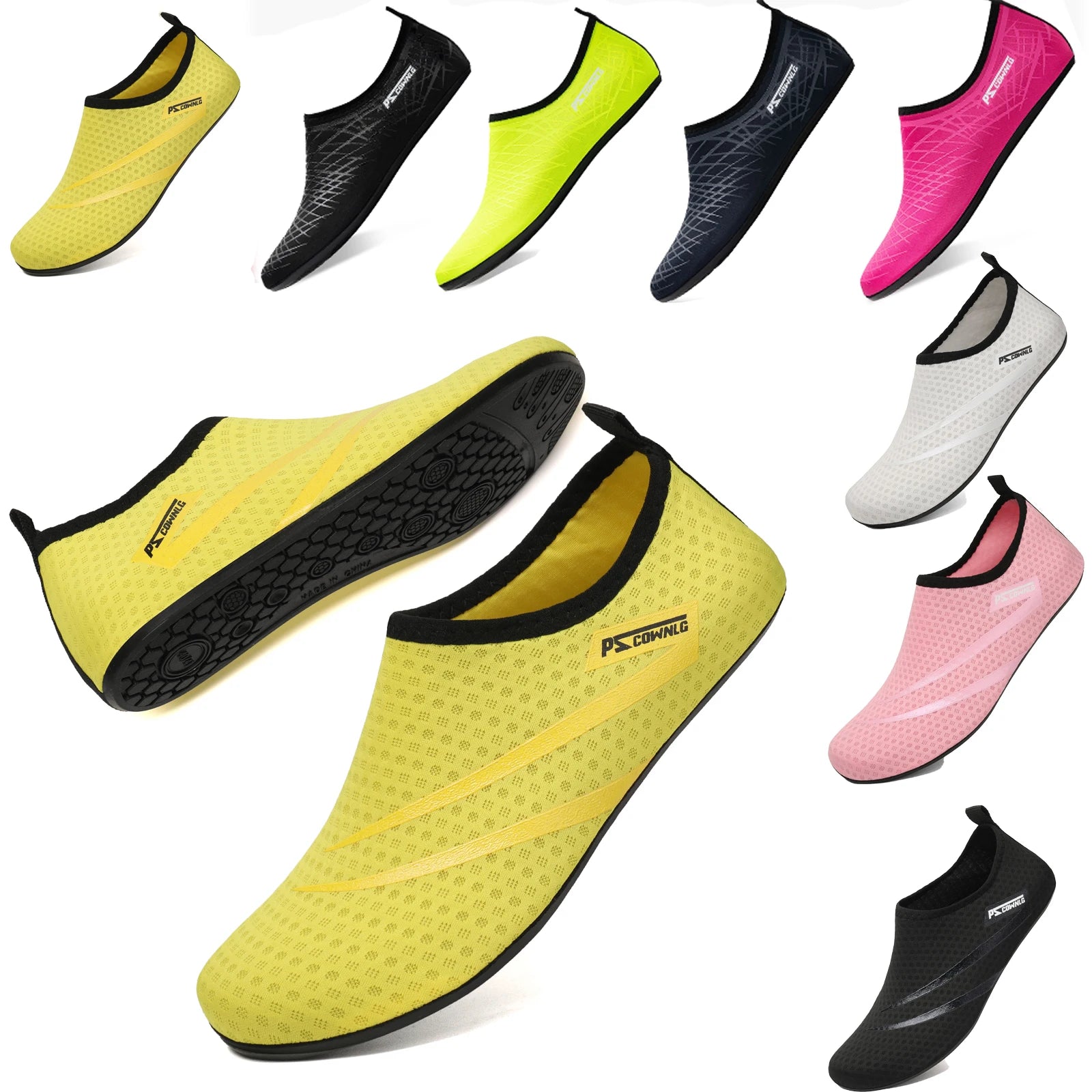 Escarpines Acuáticos Unisex - Calcetines de Neopreno para Buceo y Snorkel