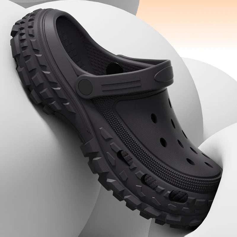 Sandales à plateforme pour femmes Type Crocs | Été léger