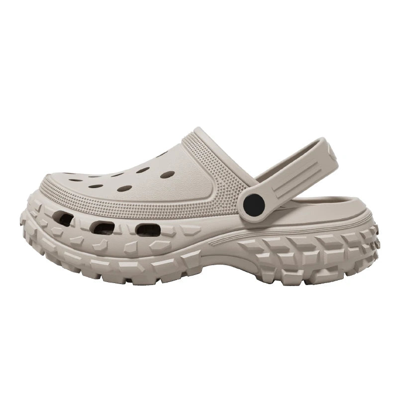Sandales à plateforme pour femmes Type Crocs | Été léger