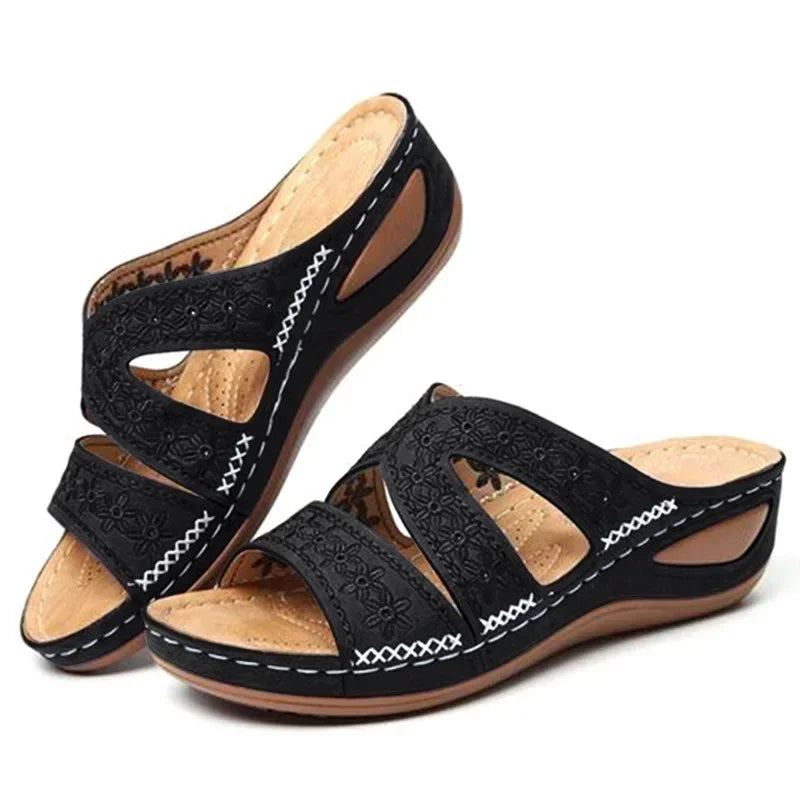 Sandalias de Cuña Ortopédicas Mujer