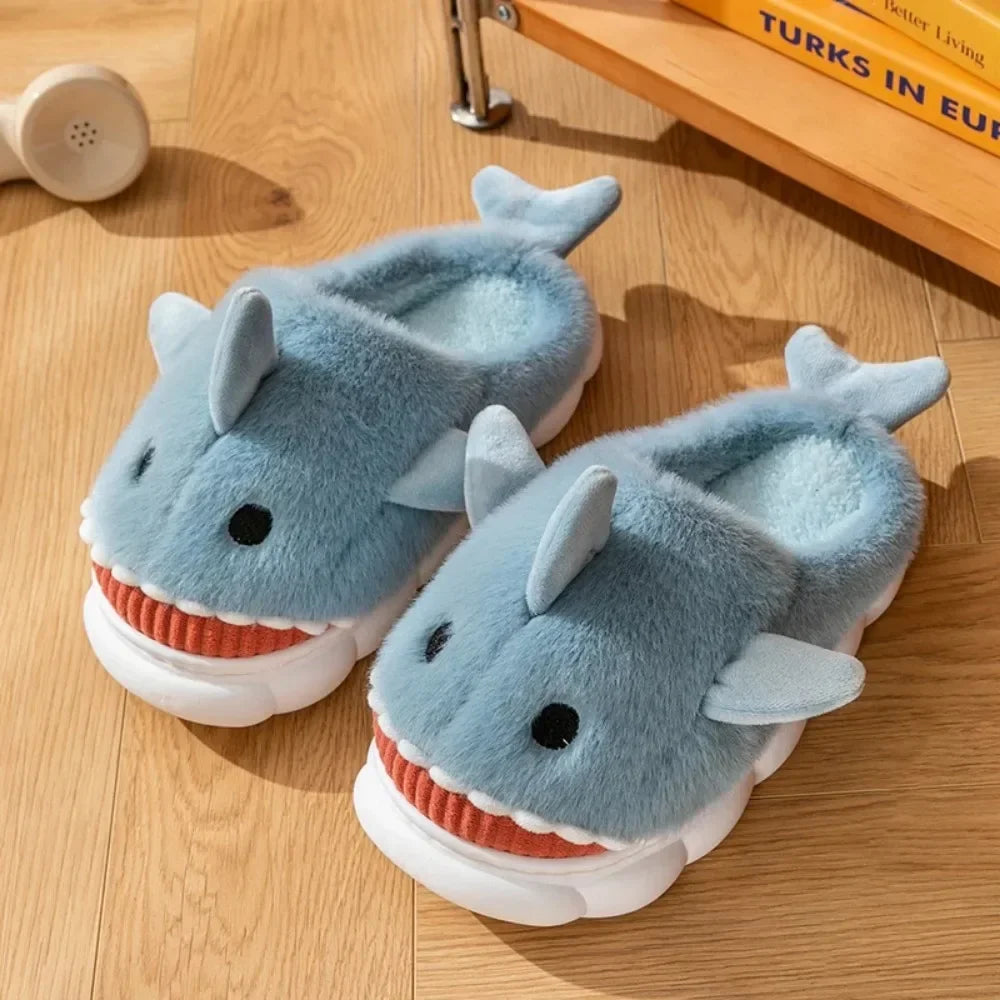 Winter Shark Slippers
