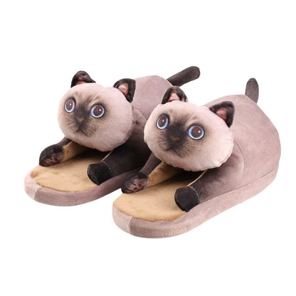 Pantuflas de gato
