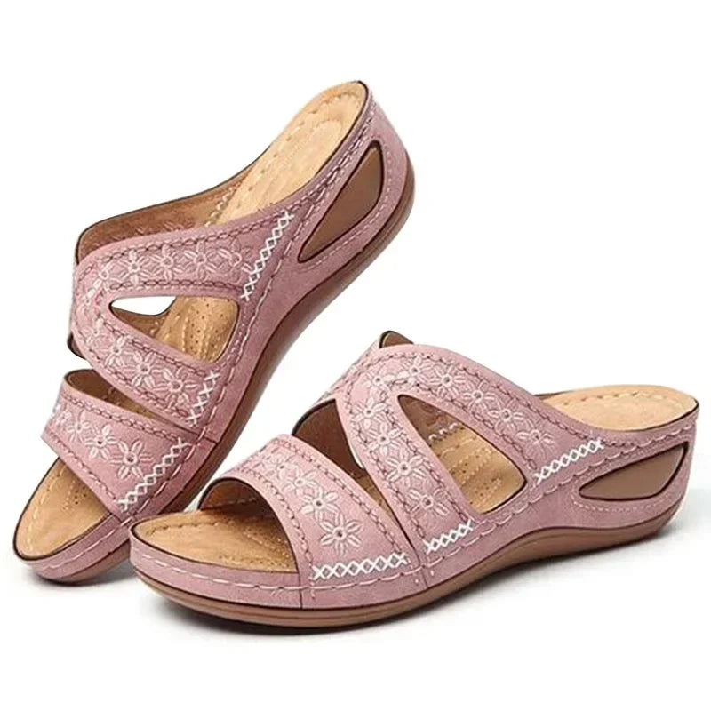 Sandalias de Cuña Ortopédicas Mujer