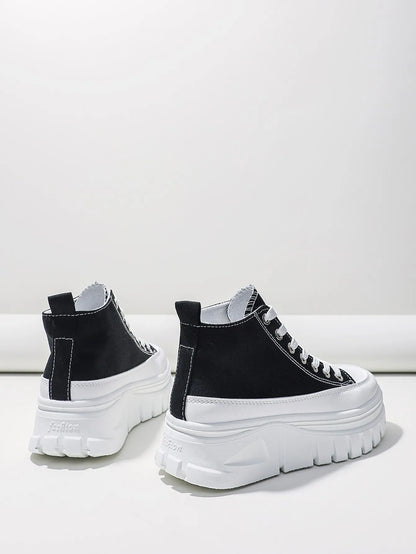 Zapatillas con plataforma altas