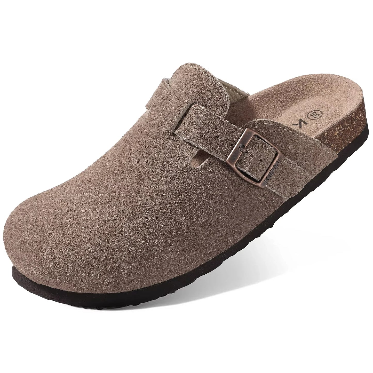Zuecos de Ante de Vaca Hombre