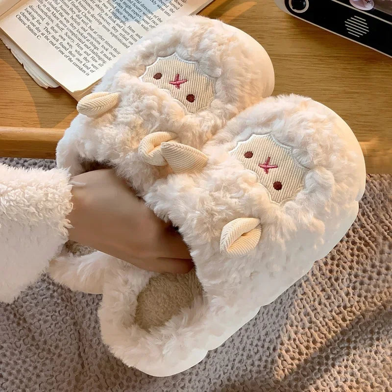 Pantoufles de mouton