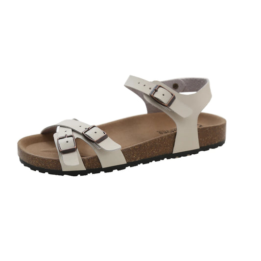 Sandalias de piel con plataforma