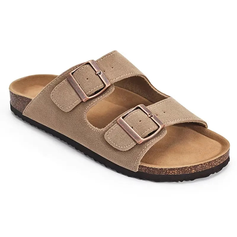 Zuecos de Ante de Vaca Hombre