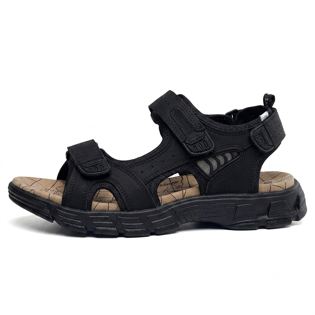 Sandalias Piel Hombre Romanas | Cuero Genuino Confort Verano