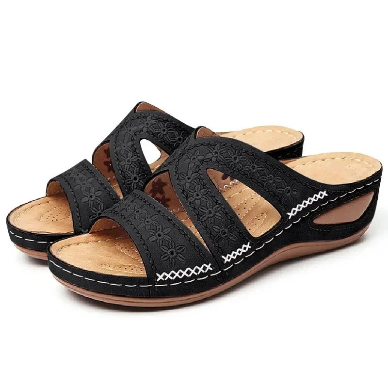 Sandalias de Cuña Ortopédicas Mujer
