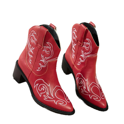 Botines Cowboy Mujer
