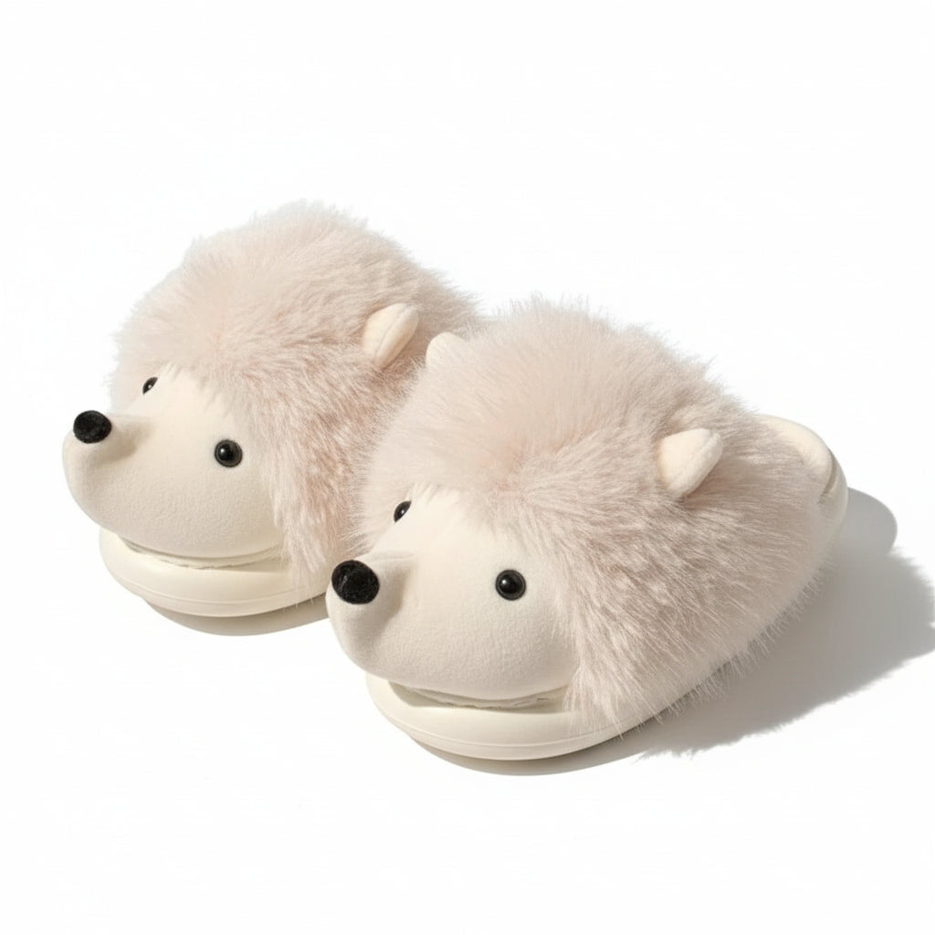 Chaussons de maison hérisson