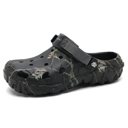 Zuecos Crocs Camuflaje