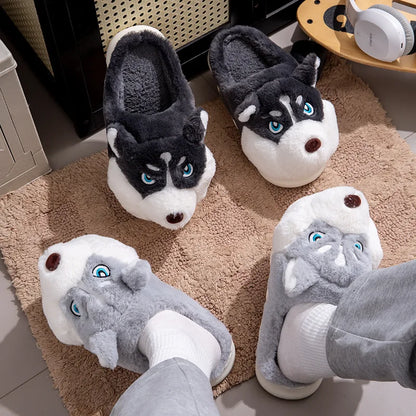 Pantuflas de Husky