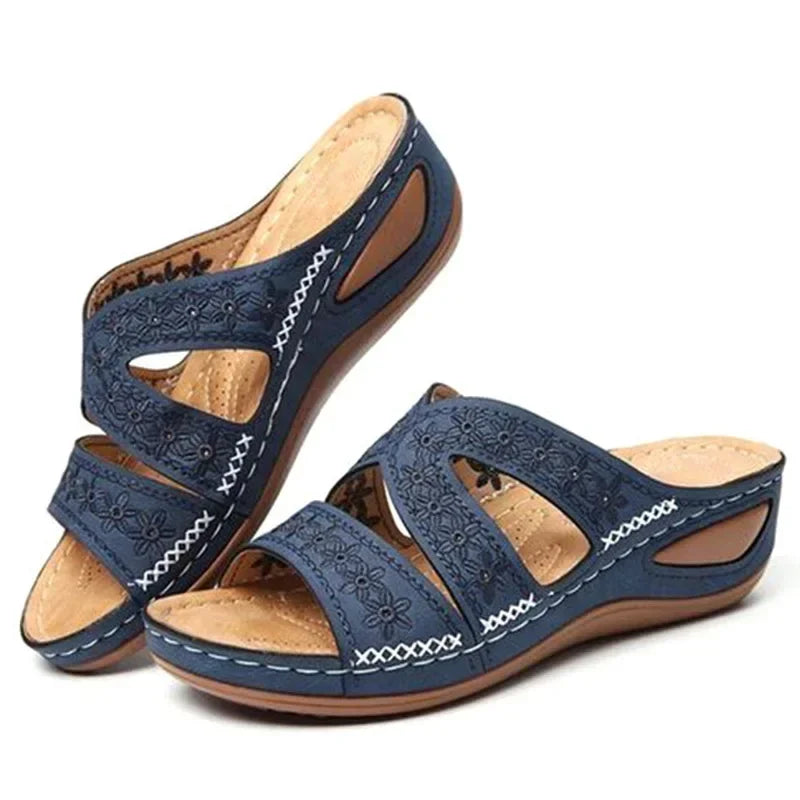Sandalias de Cuña Ortopédicas Mujer