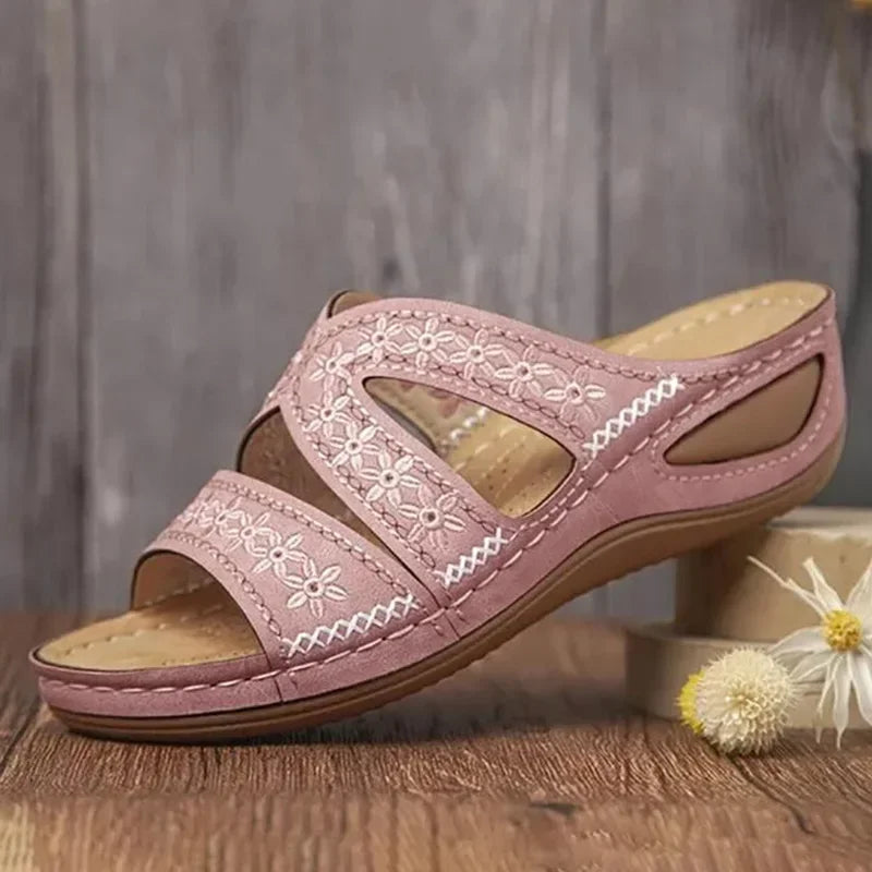 Sandalias de Cuña Ortopédicas Mujer