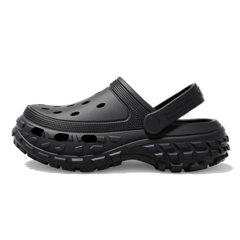 Sandales à plateforme pour femmes Type Crocs | Été léger