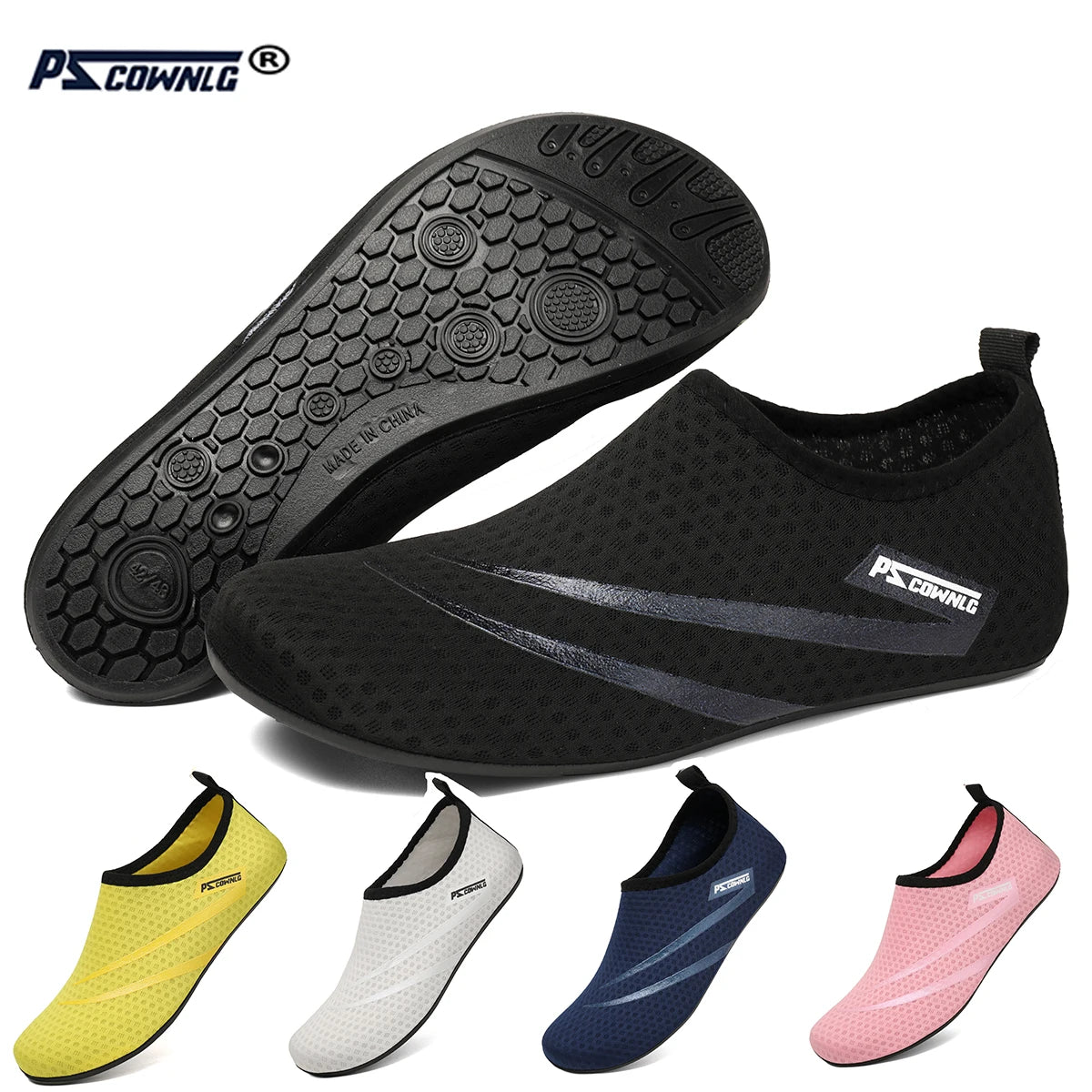 Escarpines Acuáticos Unisex - Calcetines de Neopreno para Buceo y Snorkel