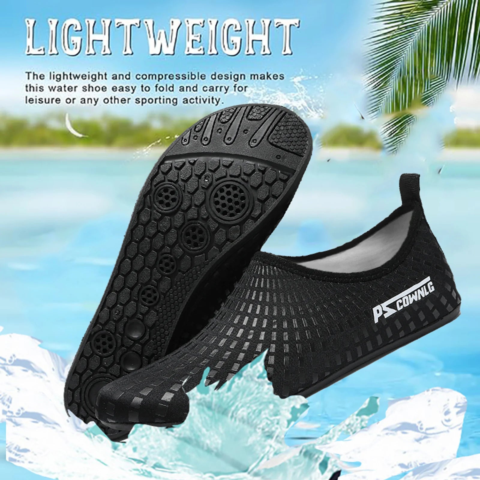 Escarpines de Agua Antideslizantes - Calzado para Playa, Buceo y Barco