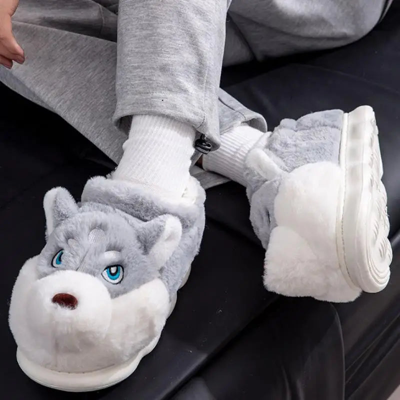 Pantuflas de Husky