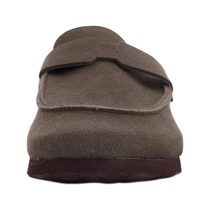 Zuecos Gamuza Corcho Unisex | Mules Ante Sin Talón Verano