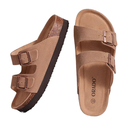 Sandalias Clásicas de Corcho para Mujer