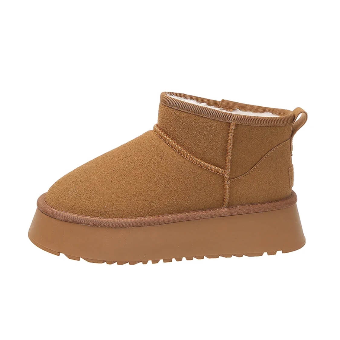 Botas tipo Ugg con plataforma