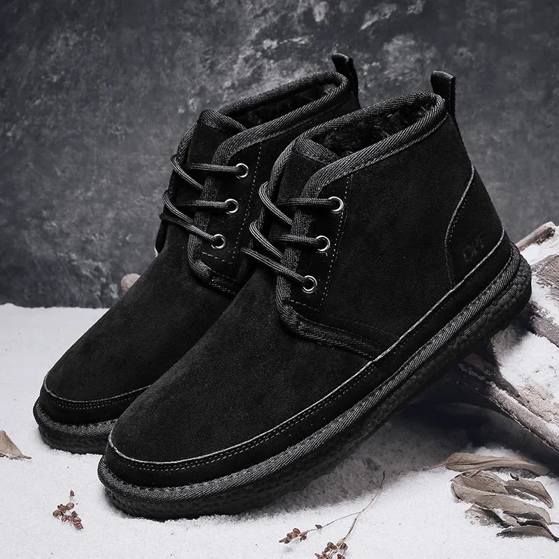 botas hombre negras