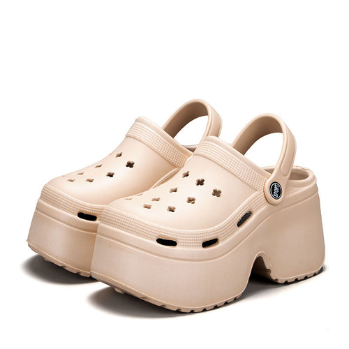 crocs de plataforma mujer