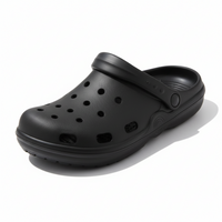 Crocs negras para trabajo hombre