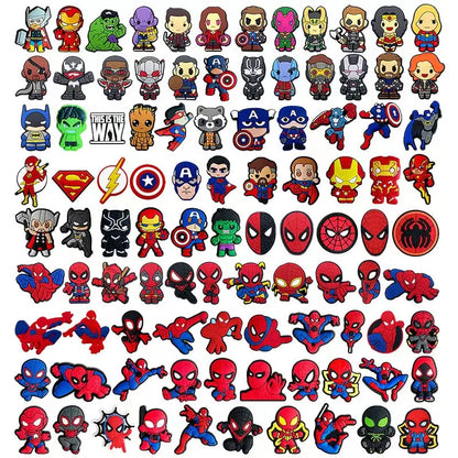 crocs pin de marvel