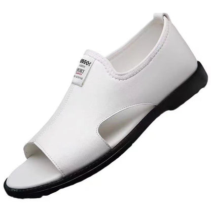 Sandalias de Cuero Antideslizantes para Hombre