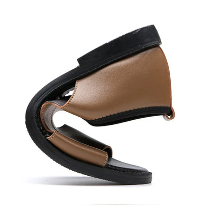 Sandalias de Cuero Antideslizantes para Hombre