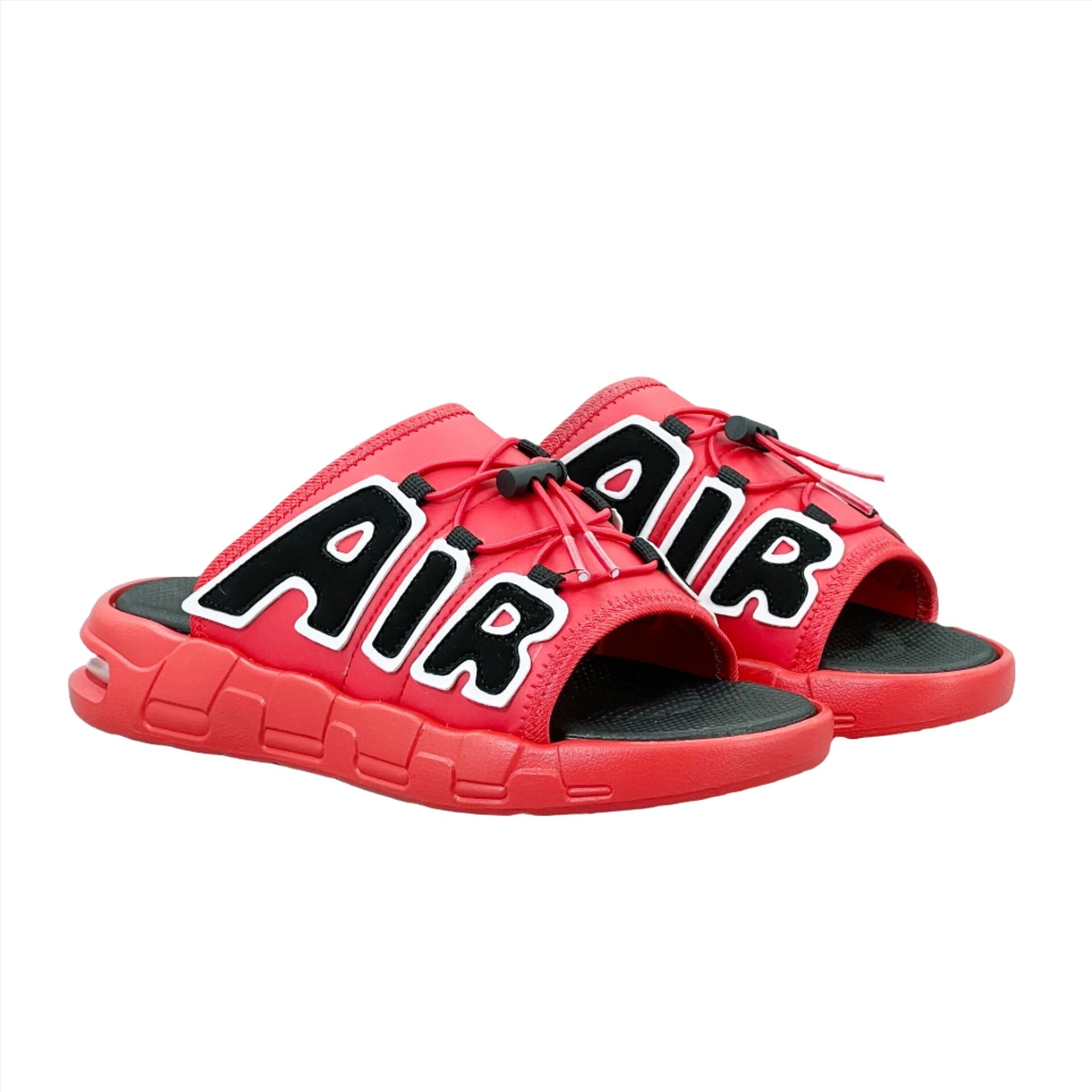Air More Uptempo Flip Flops Rojo 40