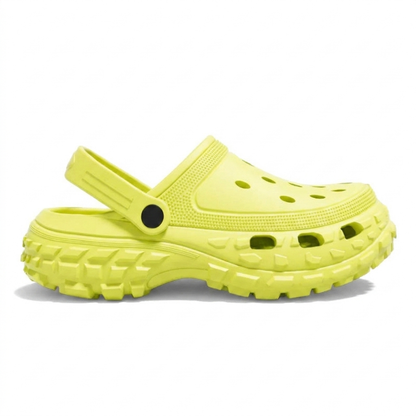 Sandalias Plataforma Mujer Tipo Crocs - Don Zapas