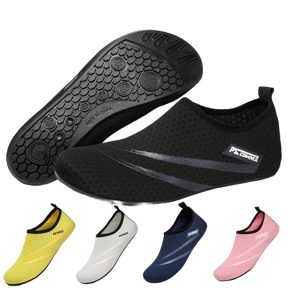 Escarpines acuáticos de neopreno para buceo y snorkel