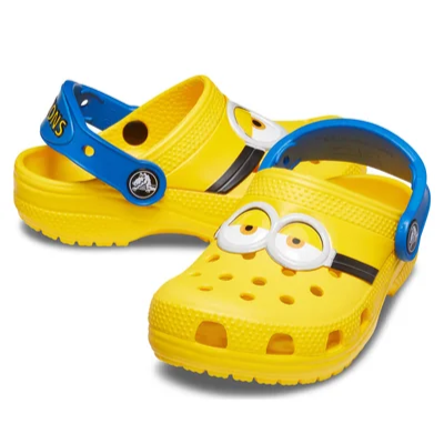 minions crocs niño