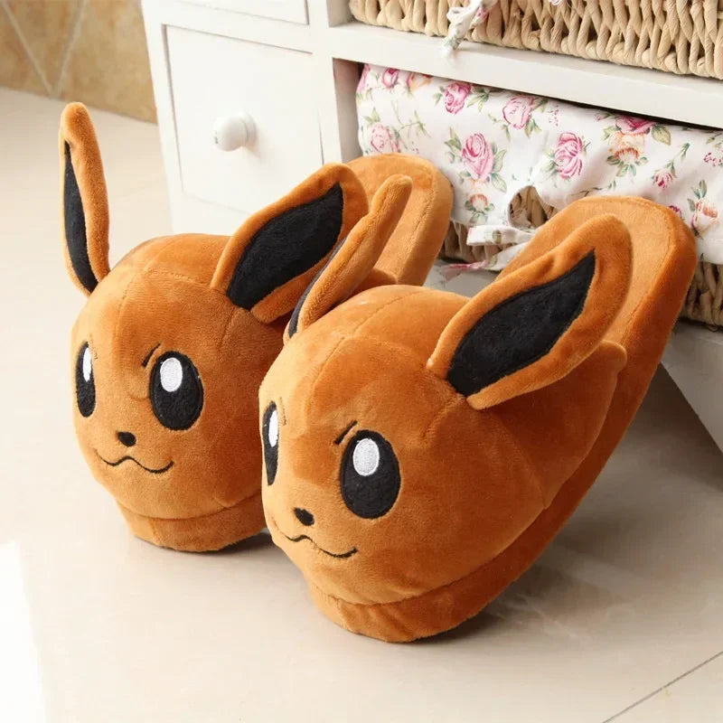 pantuflas  de eevee pokemon