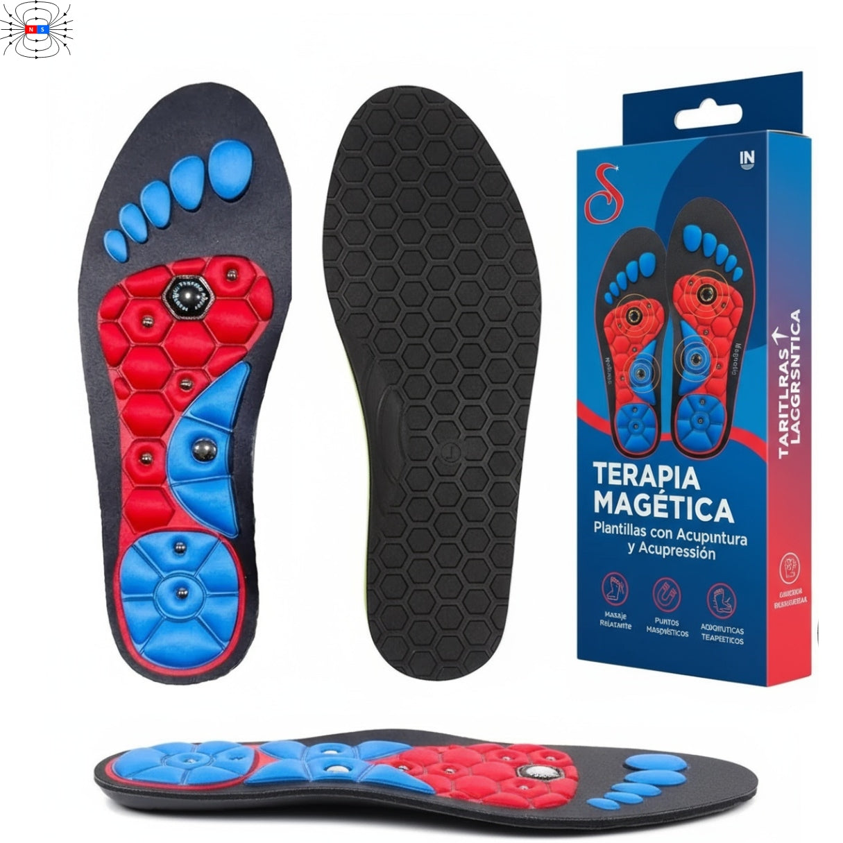 Plantillas Magnéticas de Acupresión Pro+™