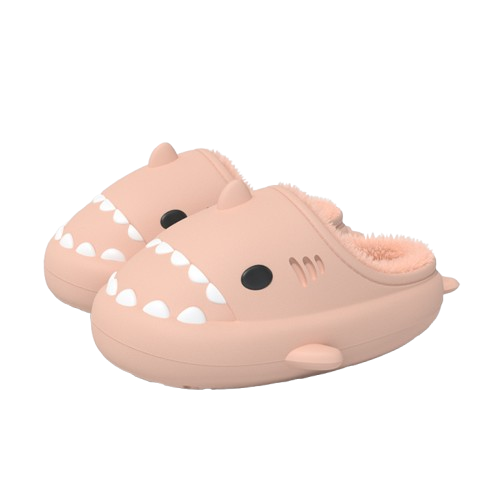 Winter Shark Flip Flops
