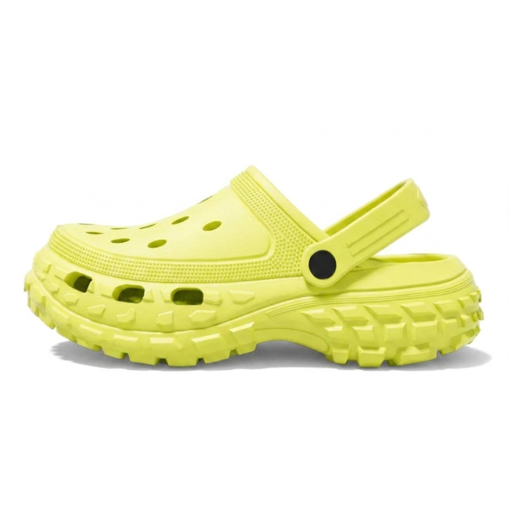 Sandalias Plataforma Mujer Tipo Crocs