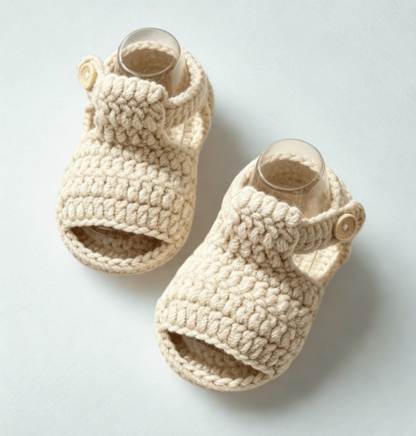 Sandalias Crochet Bebé