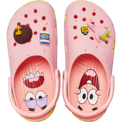 Crocs de Patricio vistas desde arriba