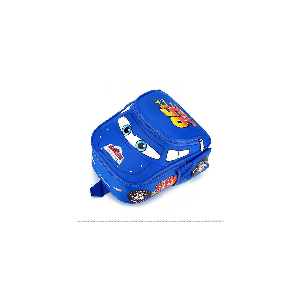 Mochila Rayo McQueen Infantil Azul