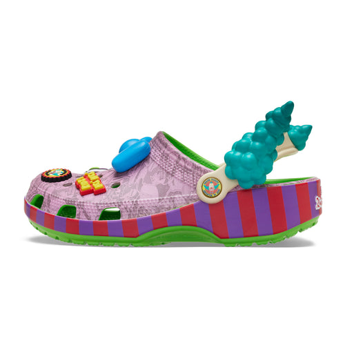 Crocs de Krusty el Payaso de adulto, vista lateral