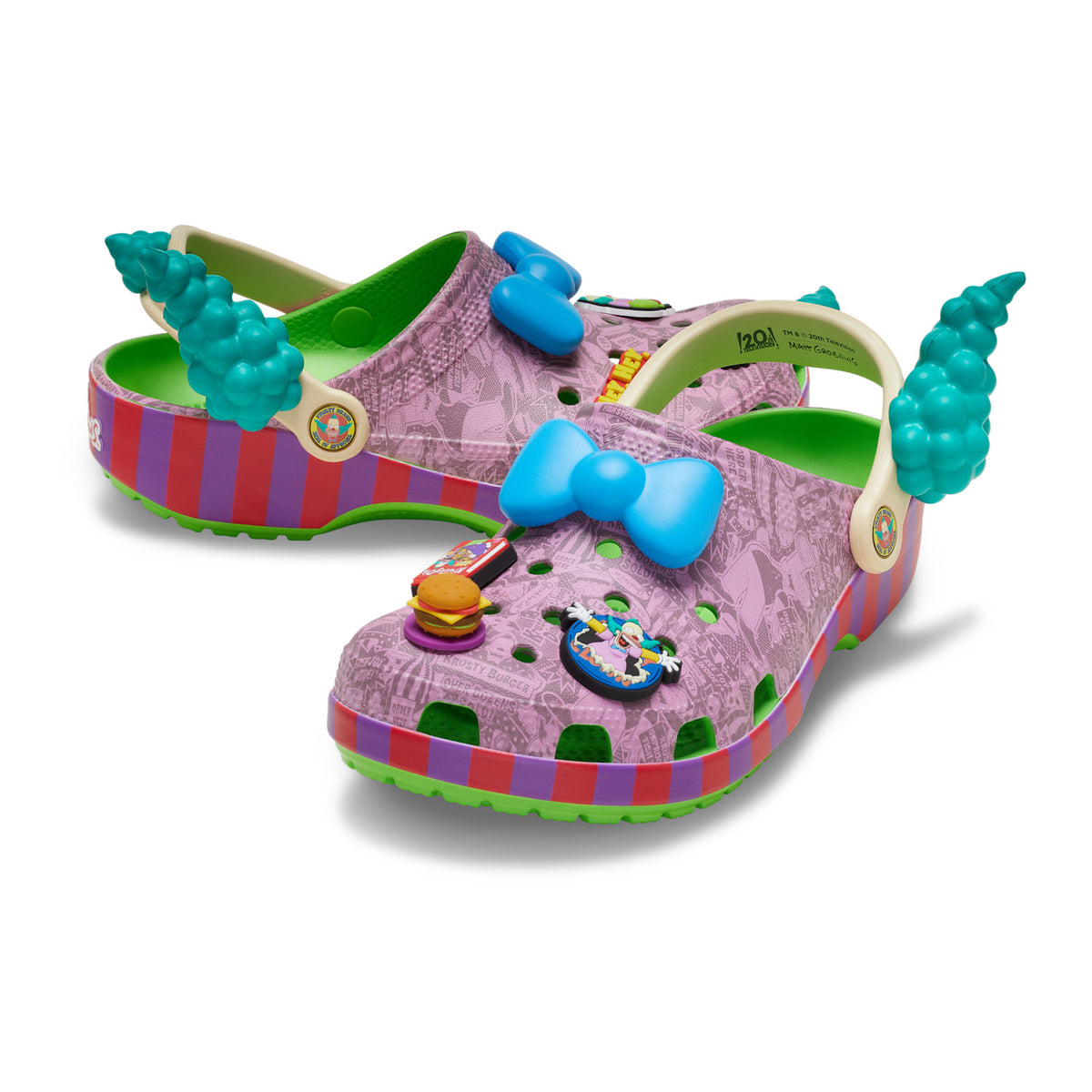 Par de crocs de Krusty