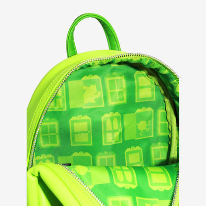 Mochila Mike Wazowski forro interior
