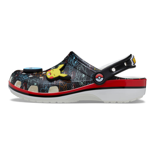 Crocs de Pokémon iniciales de adulto, vista lateral